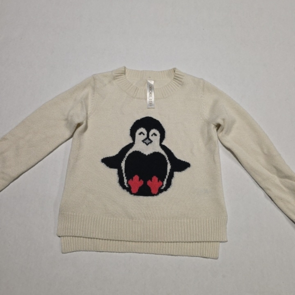 Cherokee Cute Baby Penguin Toddler Long Sleeve Penguins Sz Sp 6